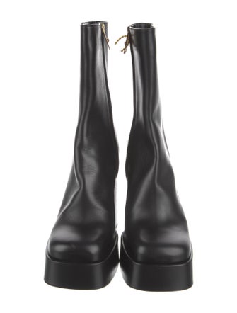 Versace Leather Boots