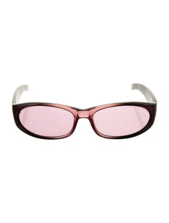 Versace Square Tinted Sunglasses