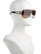 Versace Shield Gradient Sunglasses