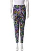 Versace Printed Skinny Leg Pants