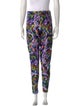 Versace Printed Skinny Leg Pants