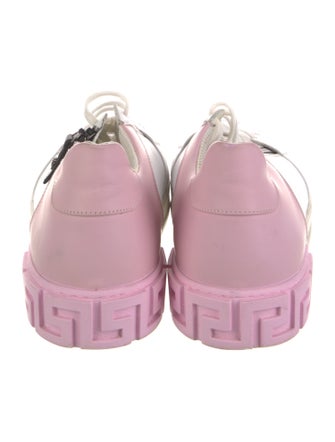 Versace Medusa Insignia Leather Sneakers