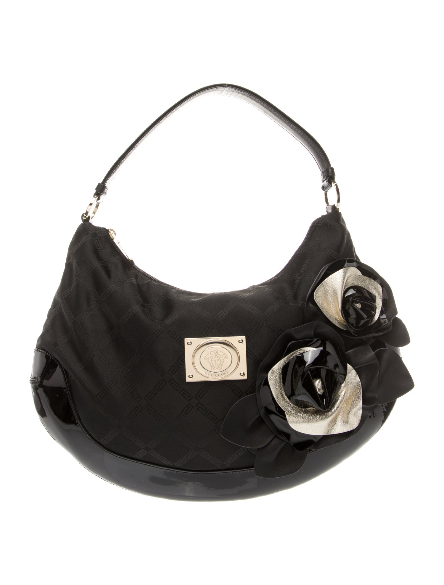 Versace Nylon Shoulder Bag