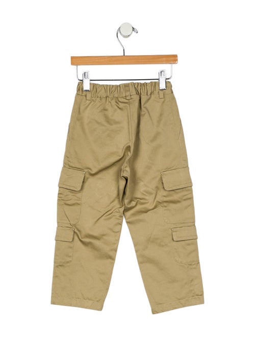 Versace Infant Boys; Khaki Cargo Pants