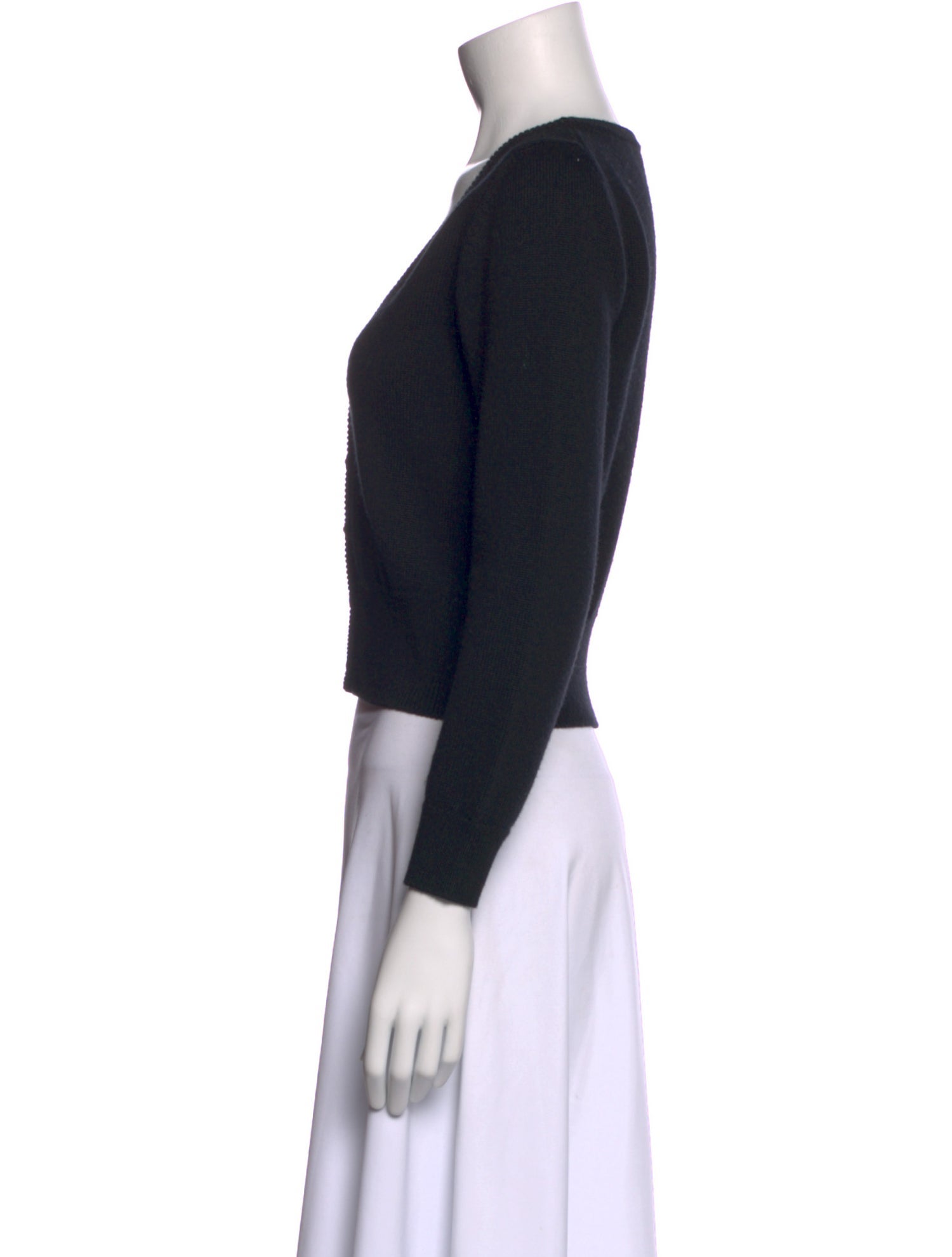 Versace Virgin Wool V-Neck Sweater