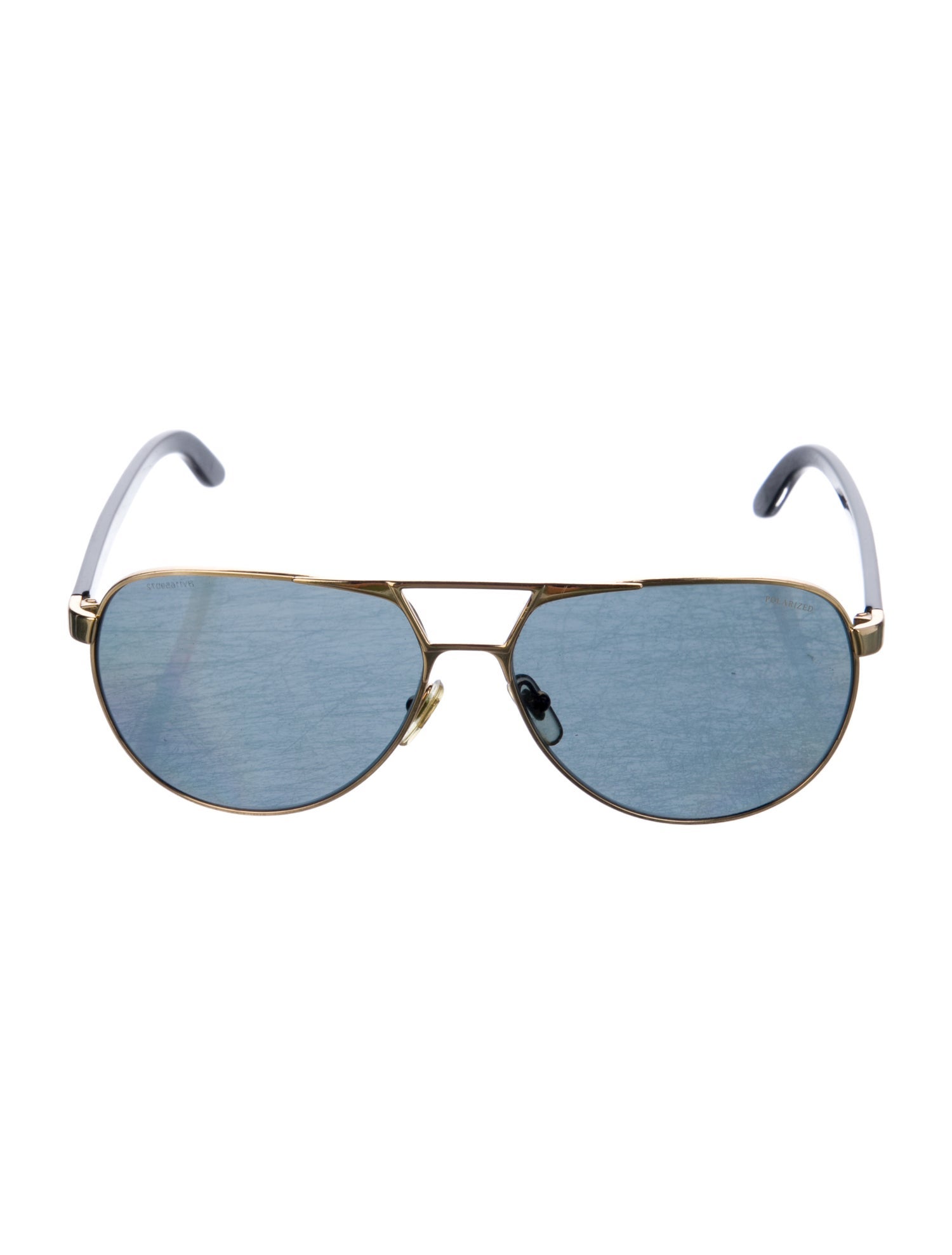 Versace Aviator Tinted Sunglasses