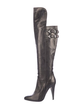 Versace Leather Boots