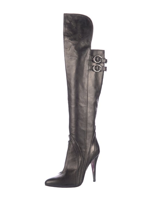 Versace Leather Boots