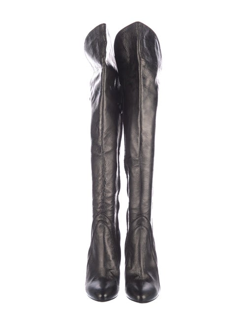 Versace Leather Boots