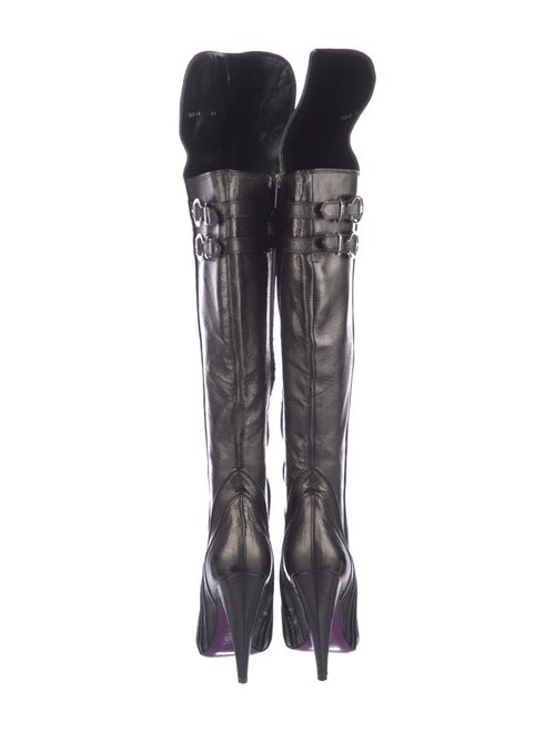 Versace Leather Boots