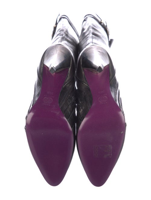 Versace Leather Boots