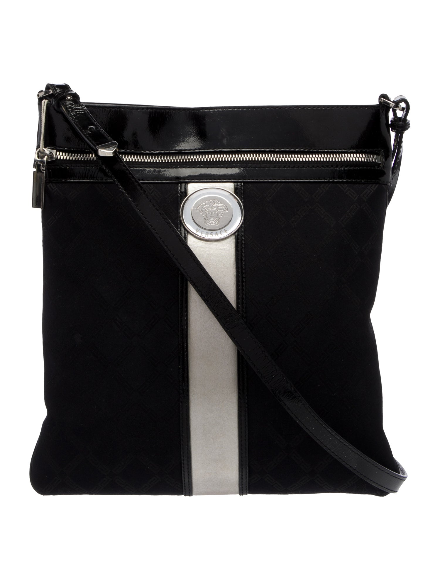 Versace Leather Shoulder Bag