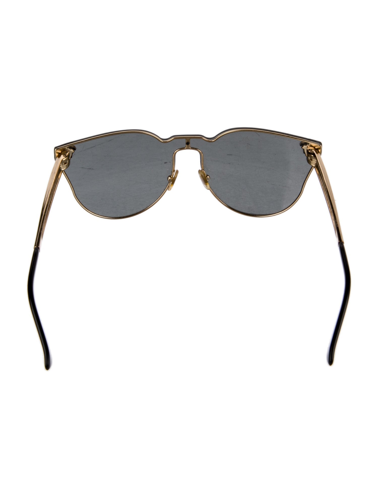 Versace Cat-Eye Tinted Sunglasses