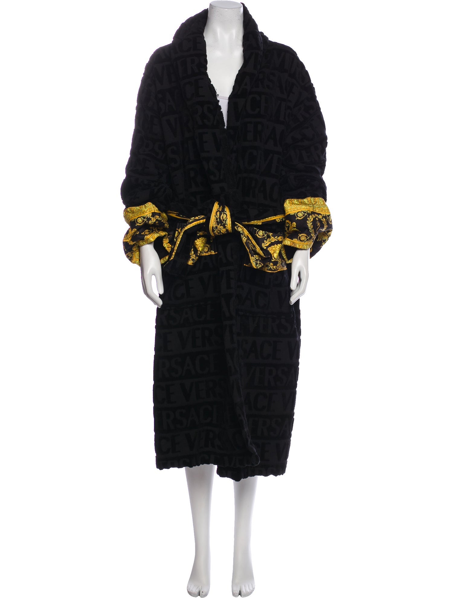 Versace Printed Robe