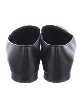 Versace Leather Loafers