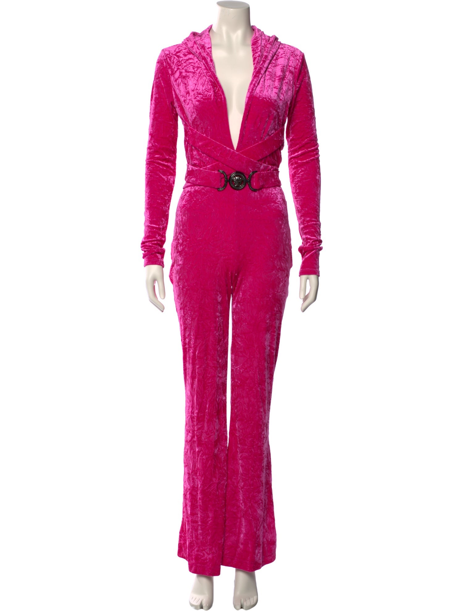 Versace V-Neck Jumpsuit