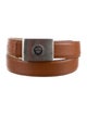 Versace Skinny Leather Belt