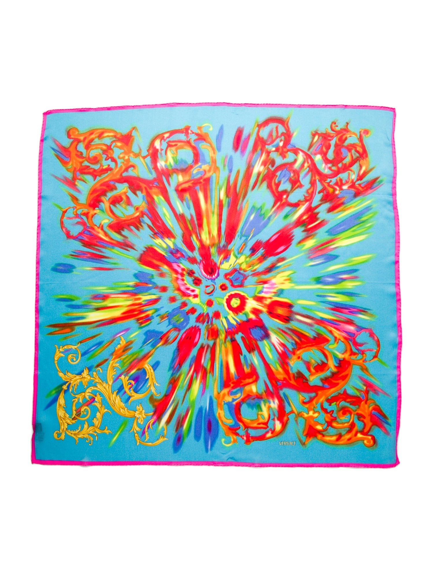 Versace Silk Printed Scarf