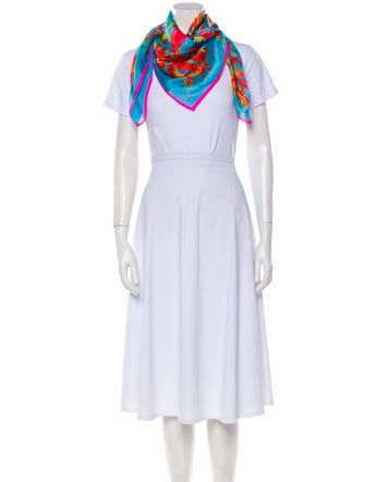 Versace Silk Printed Scarf