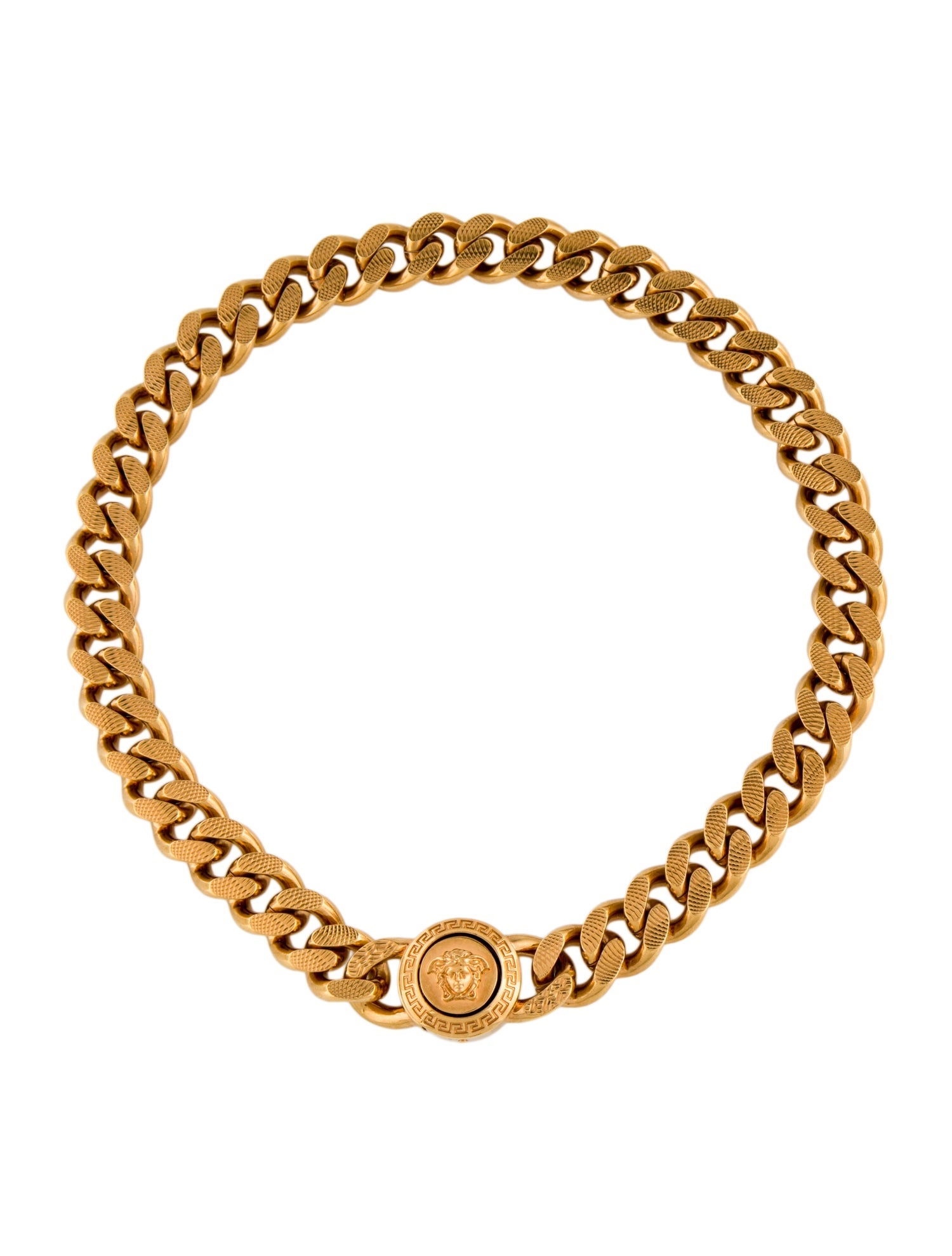Versace Chain Medusa Necklace