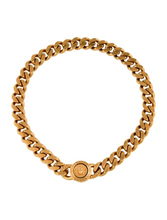 Versace Chain Medusa Necklace