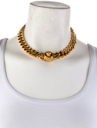 Versace Chain Medusa Necklace