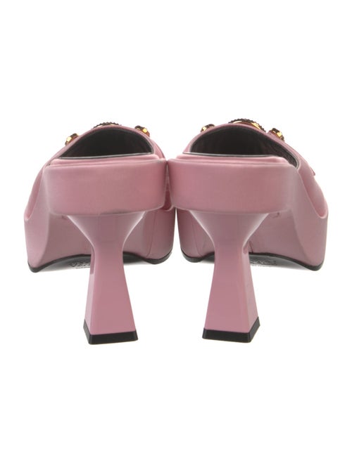 Versace Medusa Insignia Satin Slides