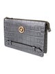 Versace Embossed Leather Pouch