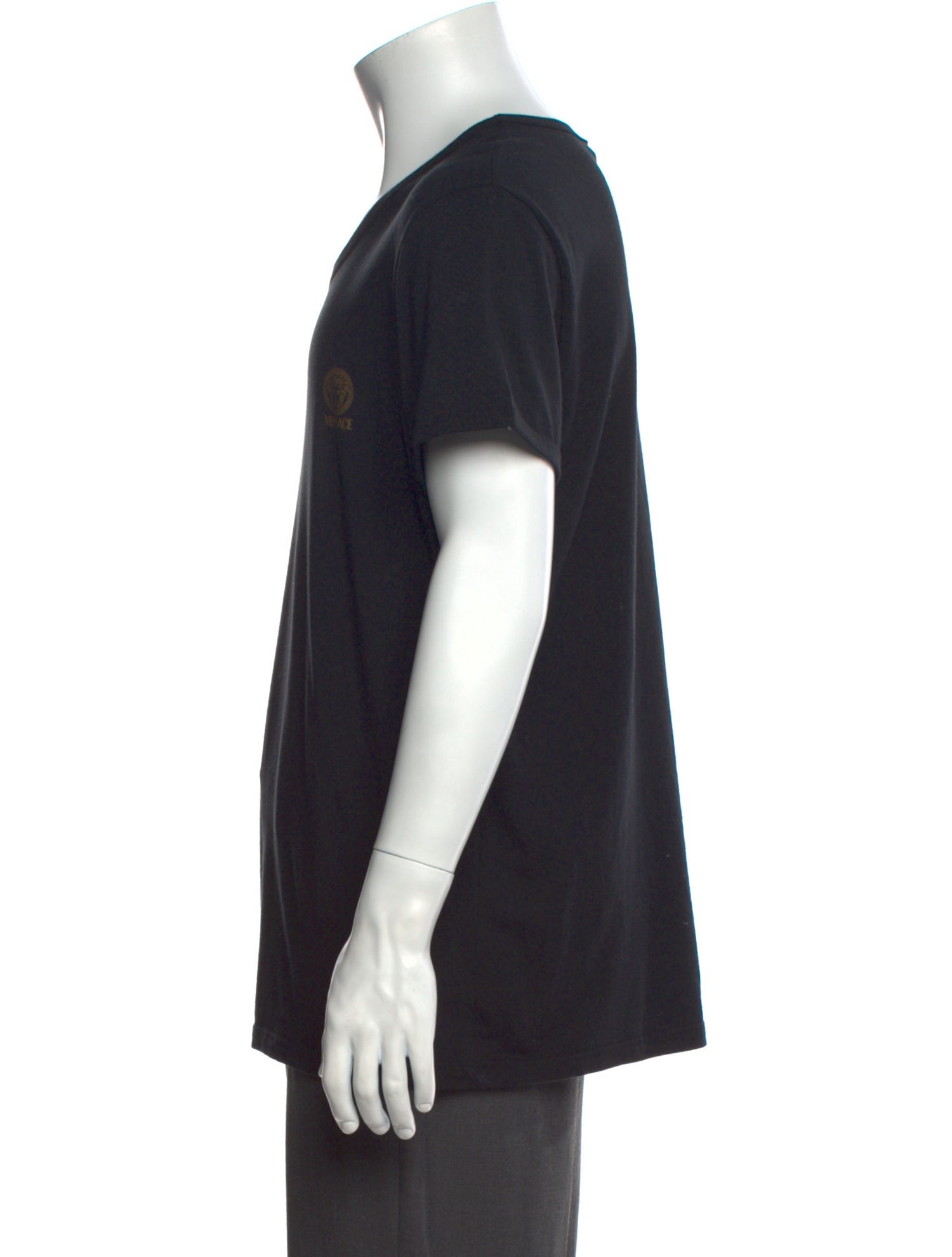 Versace V-Neck Short Sleeve T-Shirt