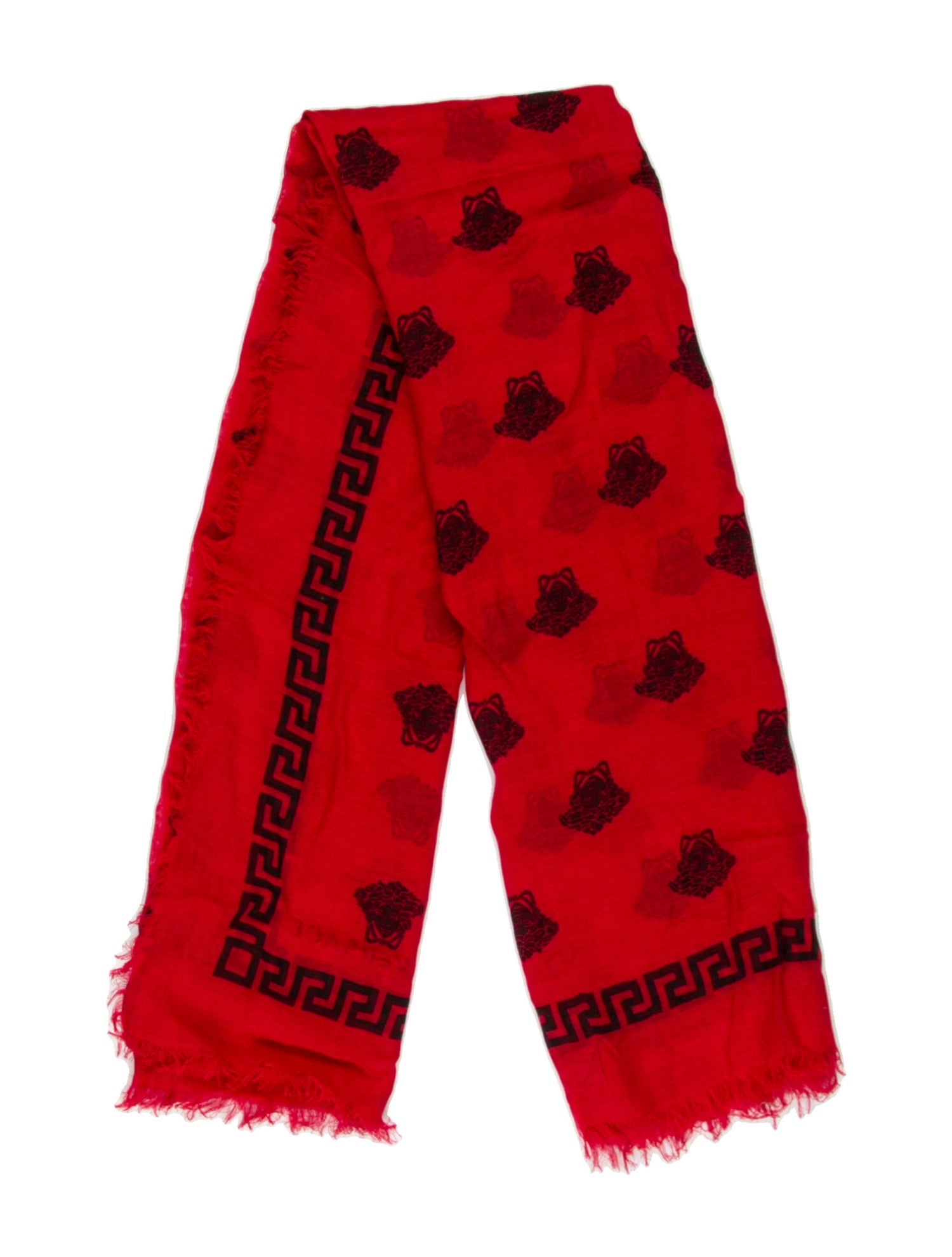 Versace Silk Printed Scarf