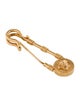 Versace Safety Pin Brooch