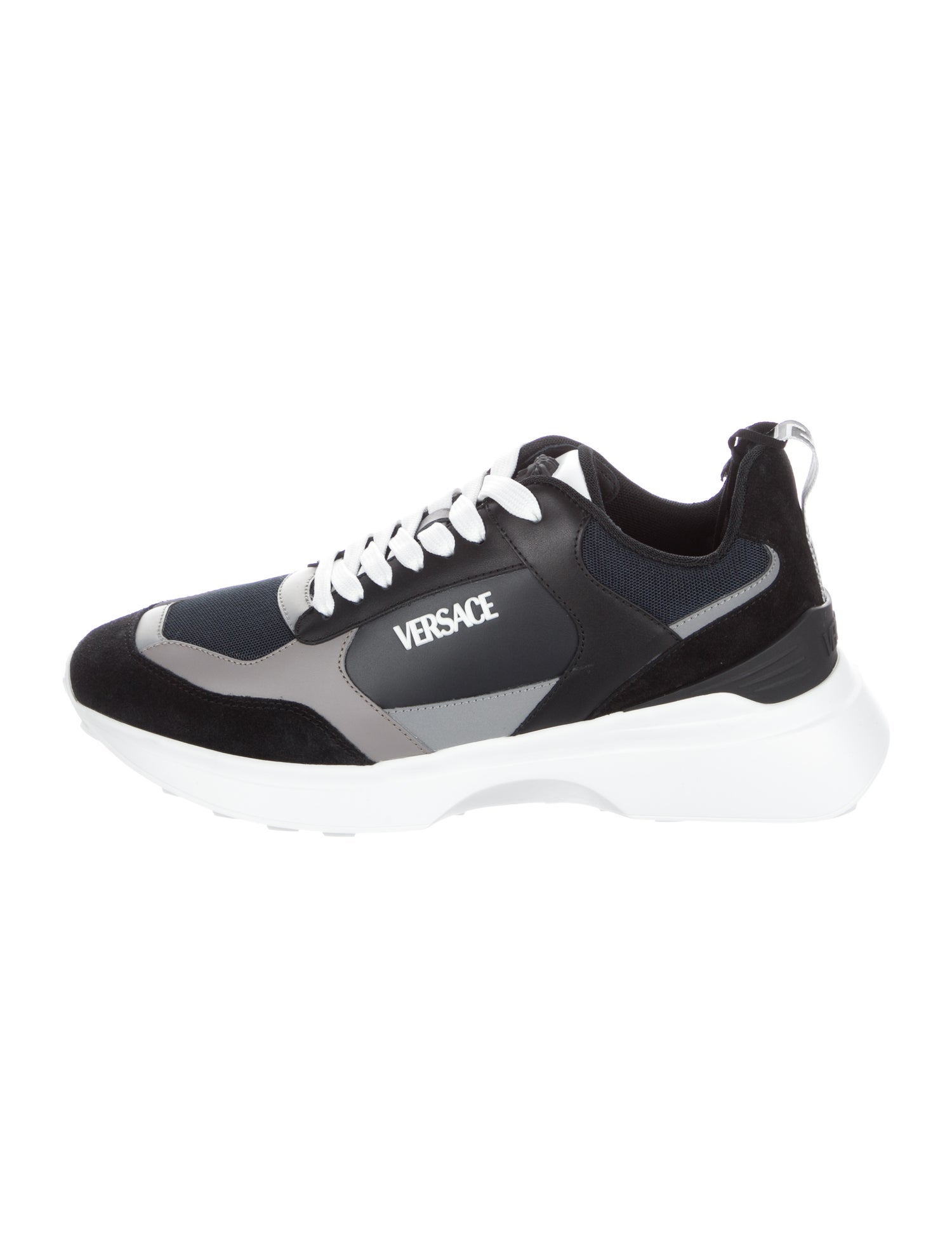 Versace Mesh Printed Sneakers