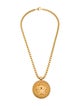 Versace Medusa Medallion Pendant Necklace