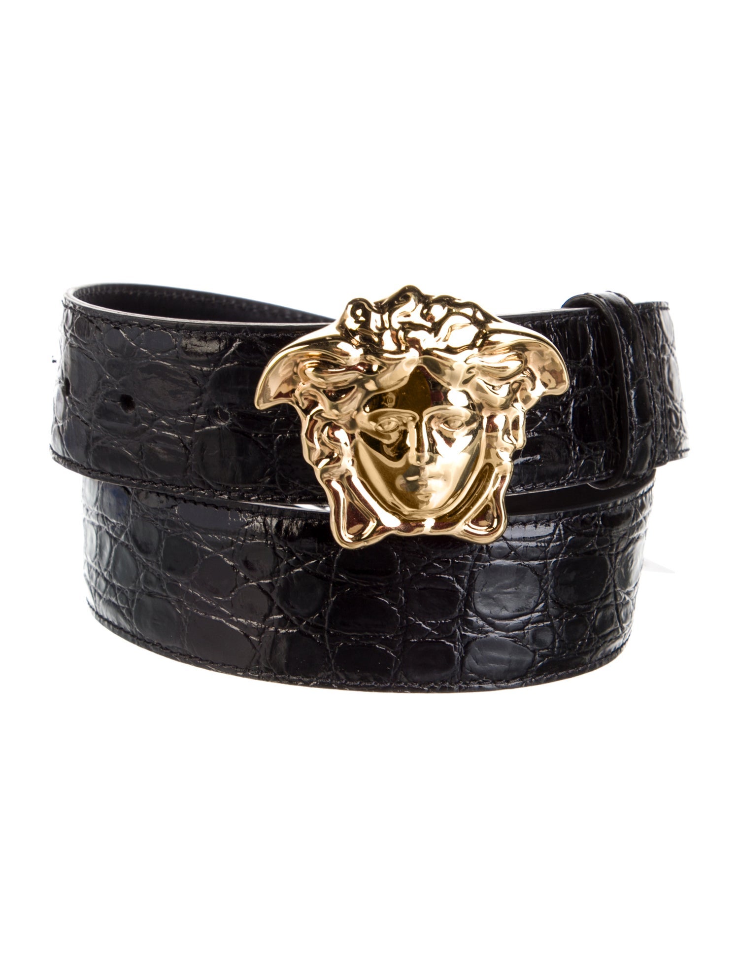Versace Leather Waist Belt