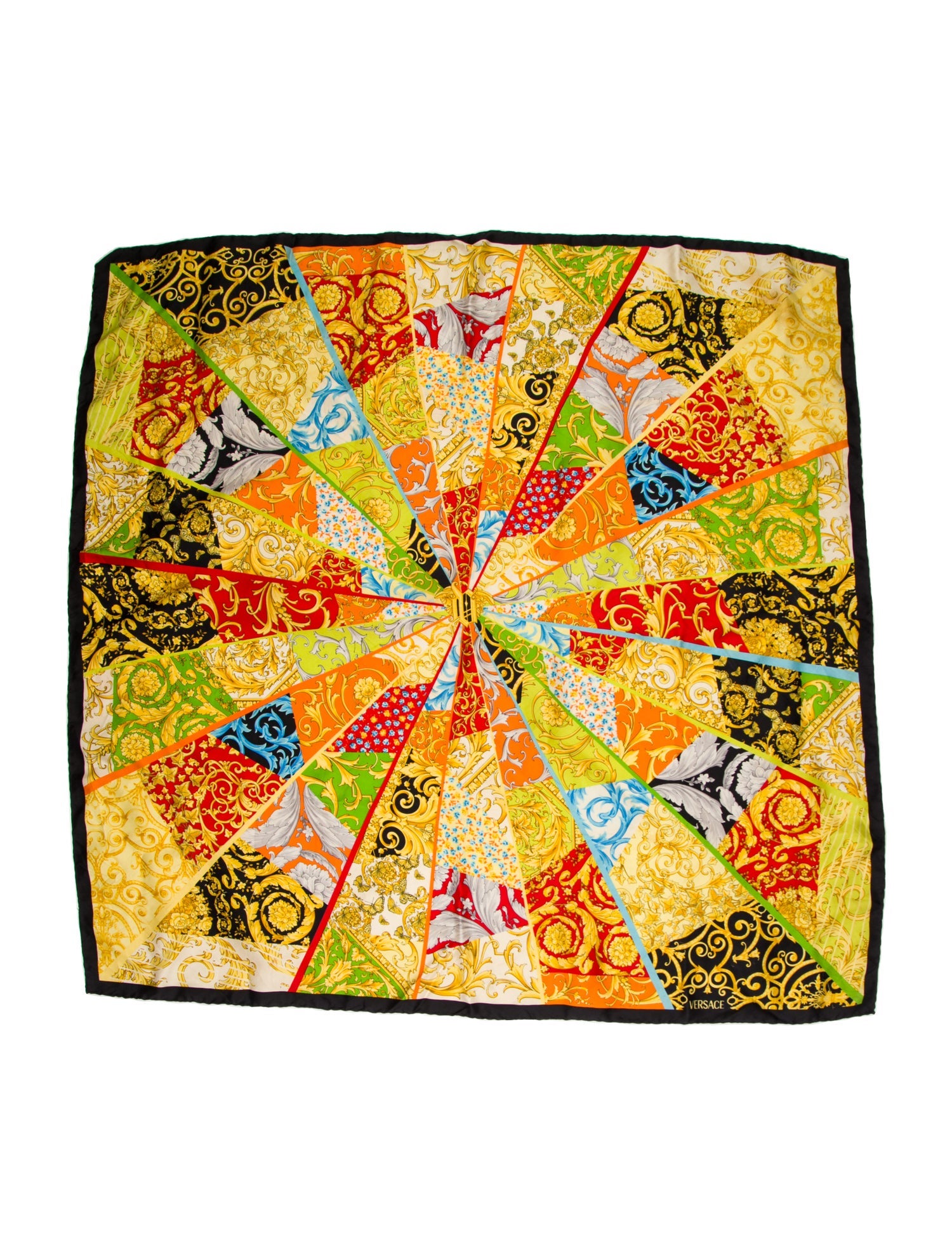 Versace Silk Printed Scarf