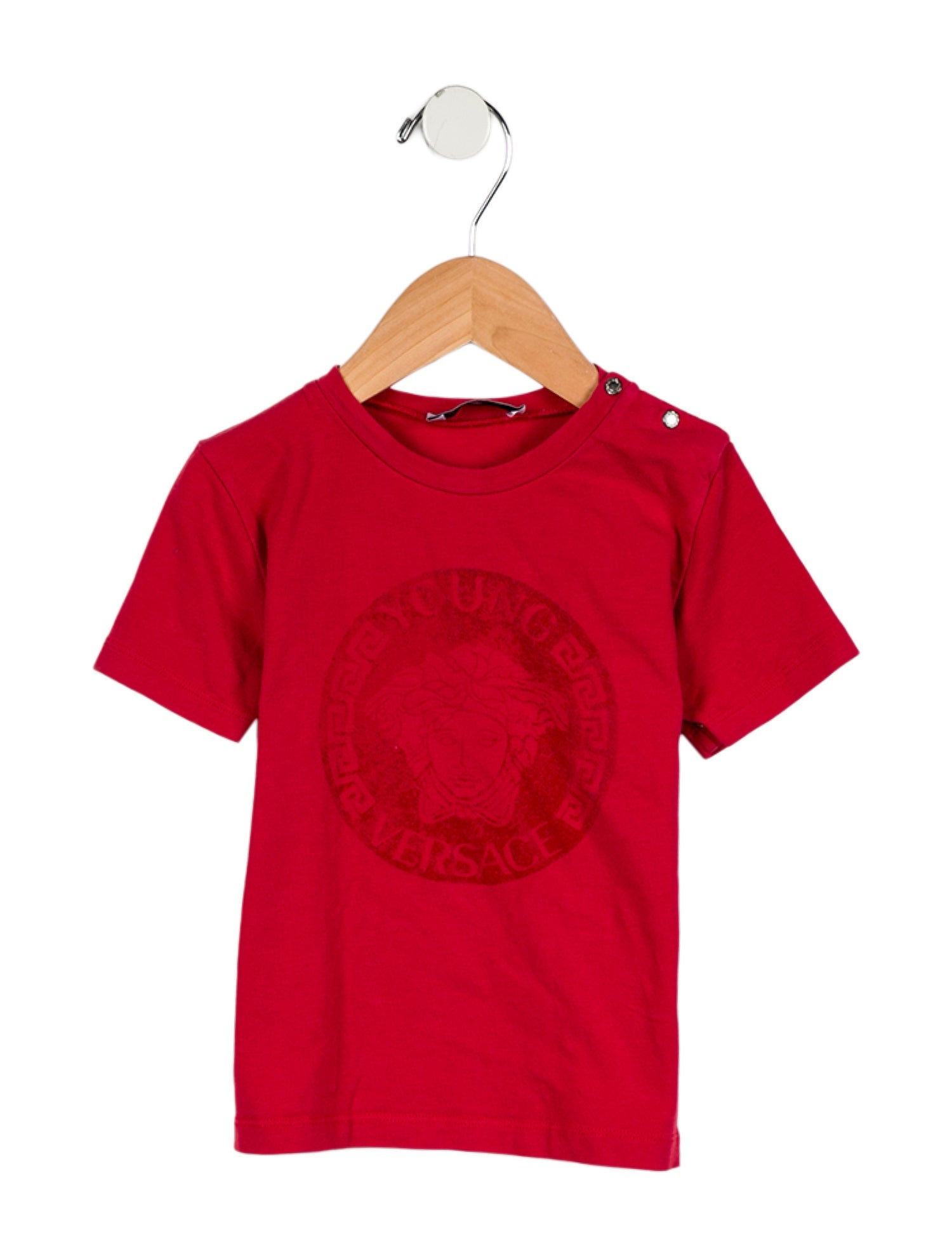 Young Versace Boys' Medusa Print T-Shirt