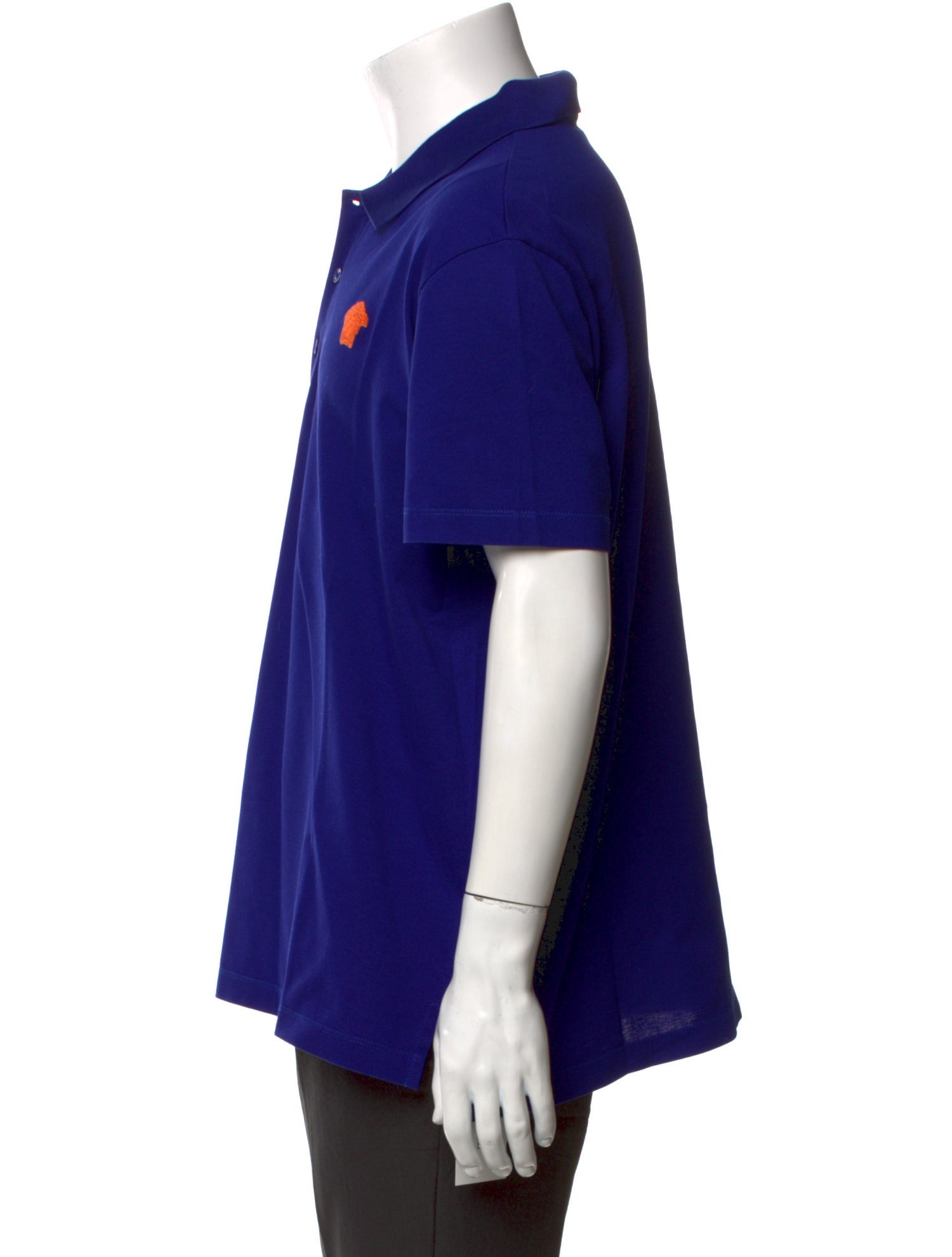 Versace Crew Neck Short Sleeve Polo Shirt