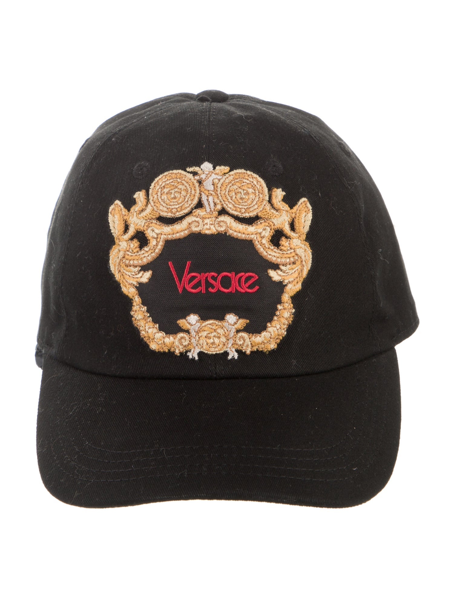 Versace Medusa Embroidered Hat