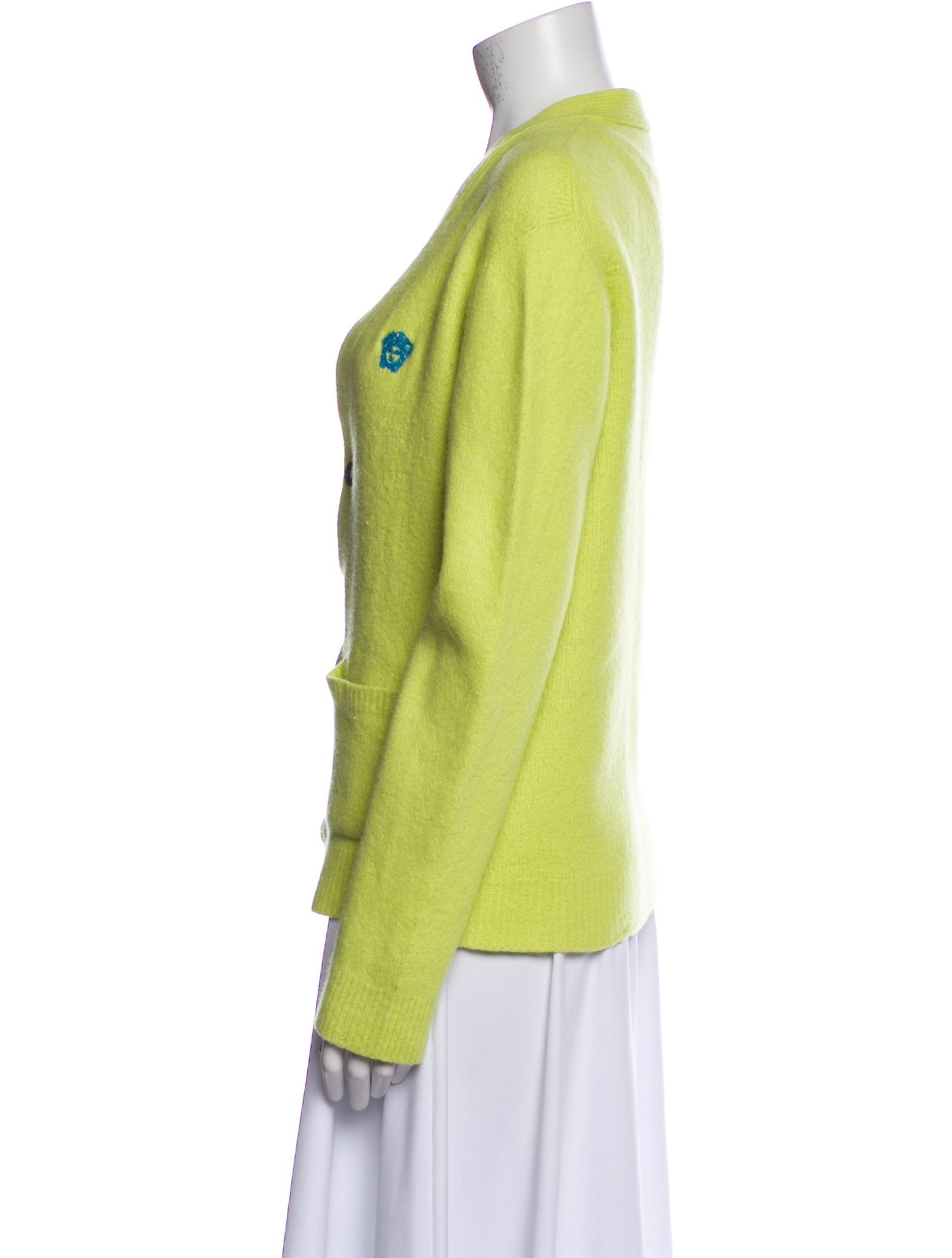 Versace Wool V-Neck Sweater