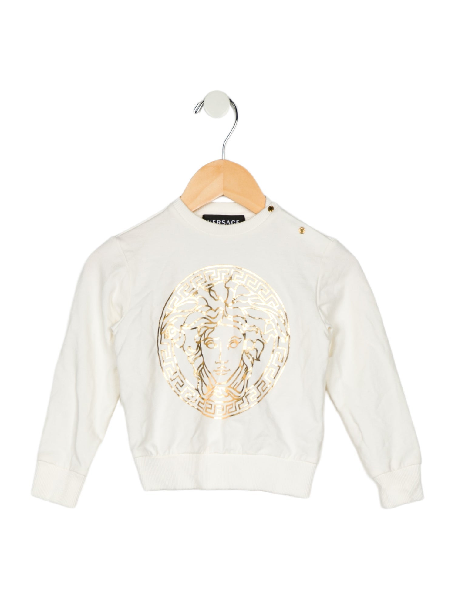 Versace Logo Print Sweatshirt