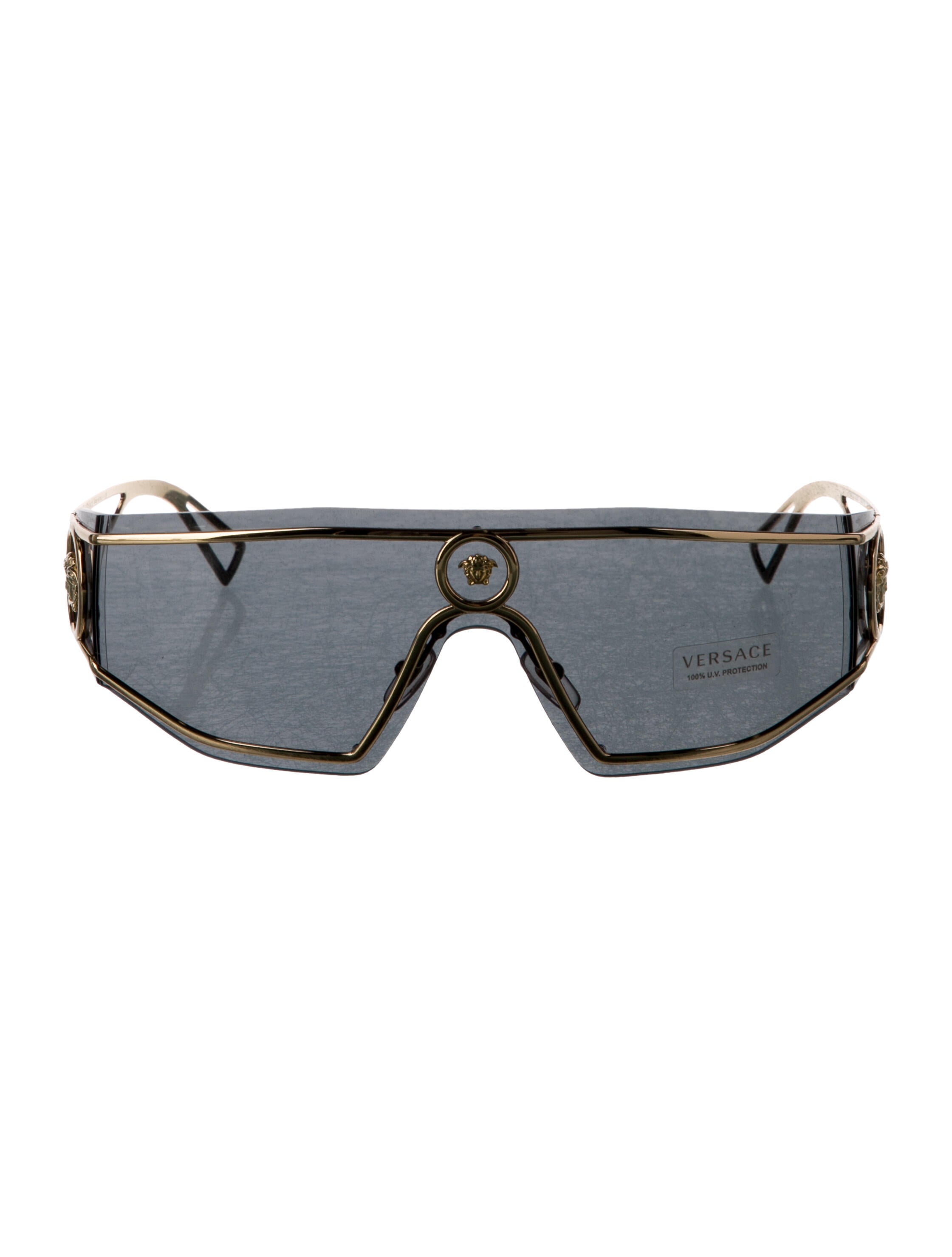 Versace Shield Tinted Sunglasses
