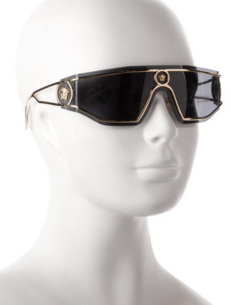 Versace Shield Tinted Sunglasses