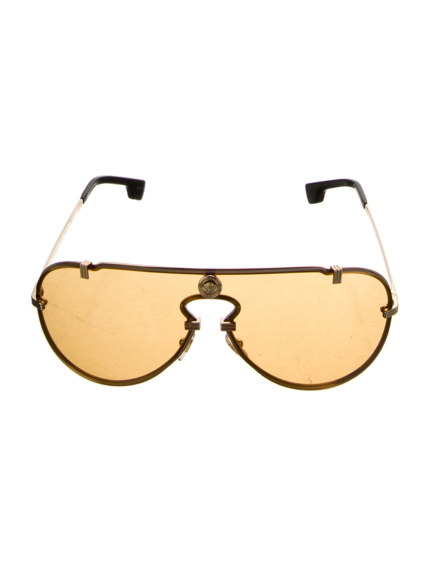 Versace Medusa Insignia Shield Sunglasses
