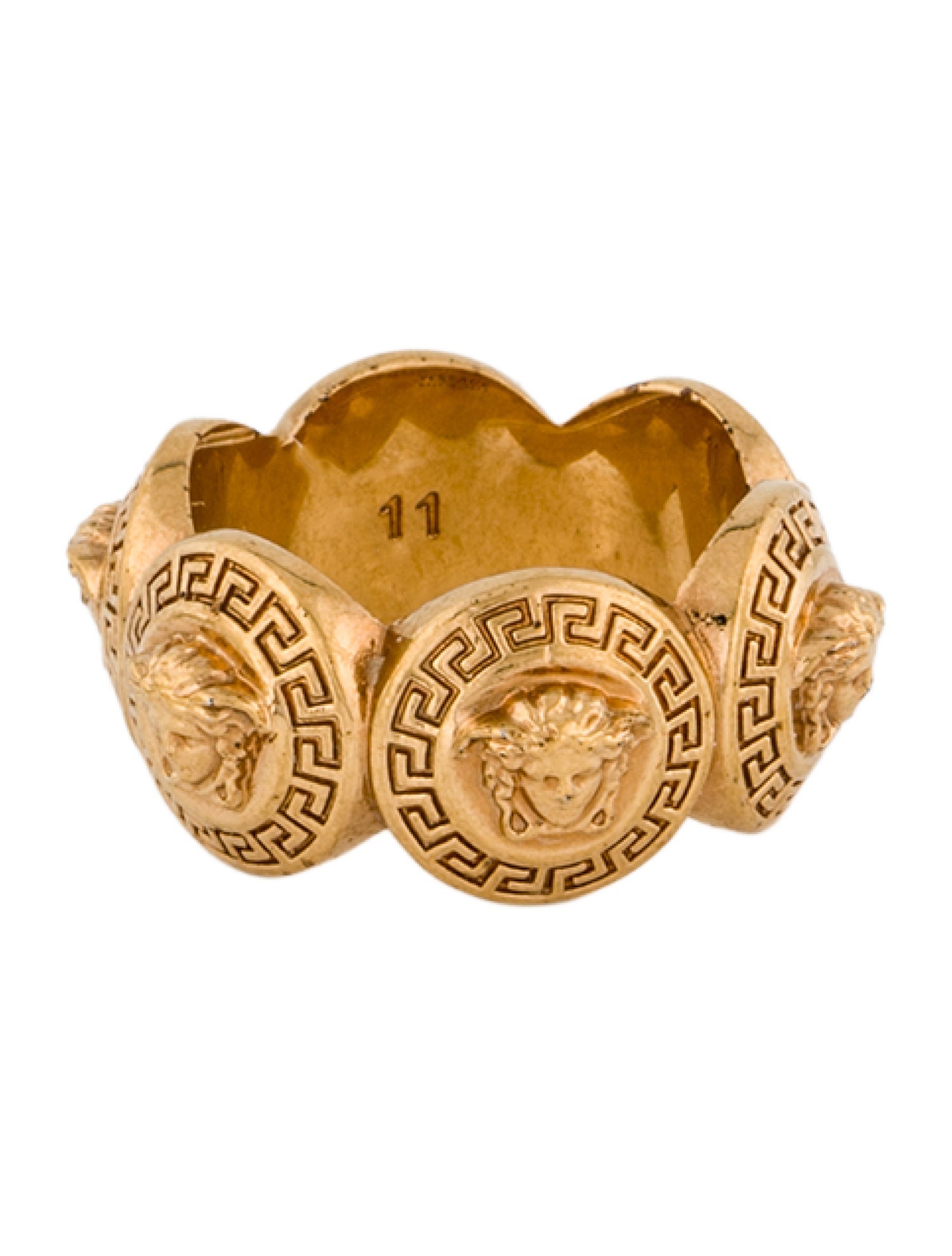 Versace Medusa Tribute Band Ring