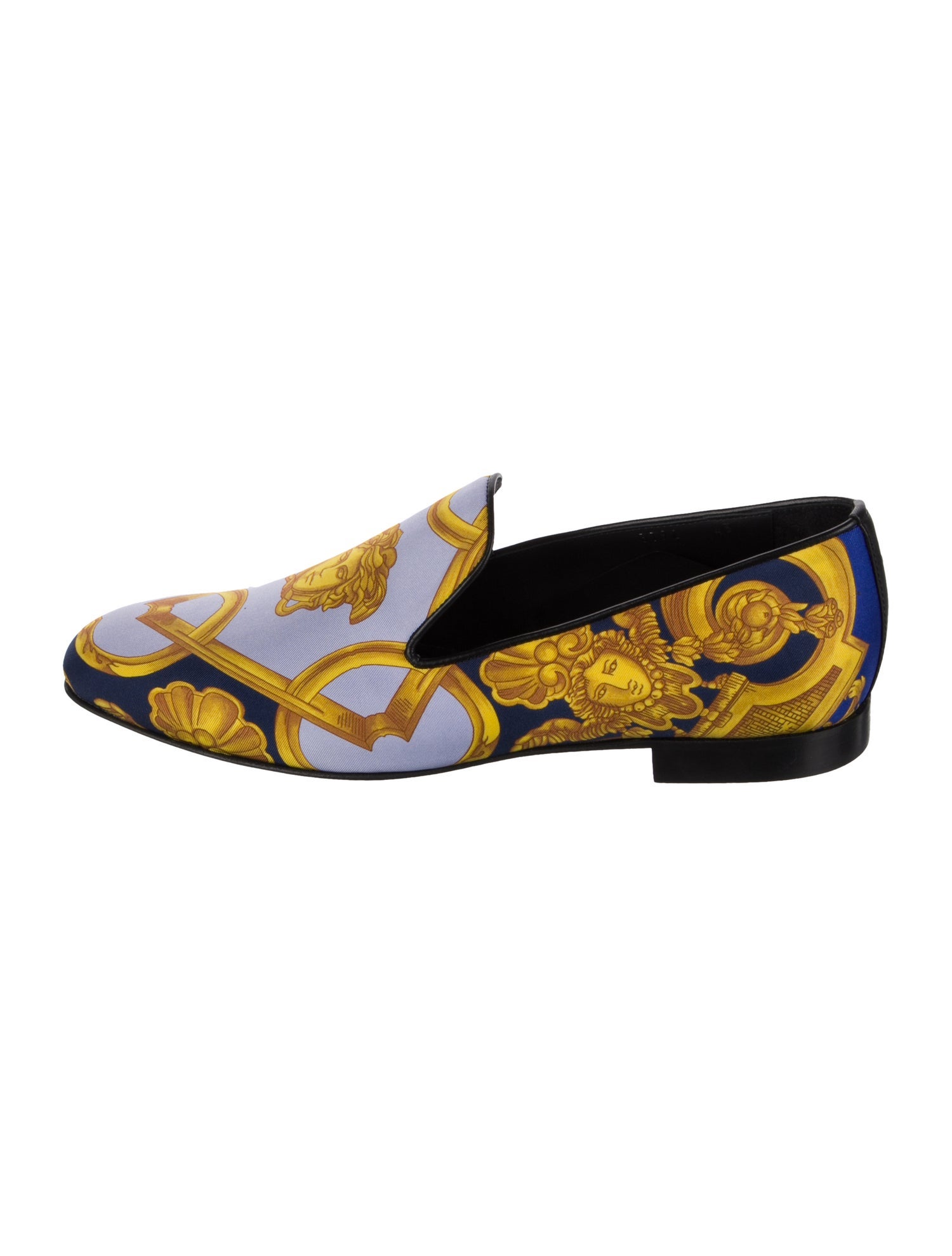 Versace Printed Loafers