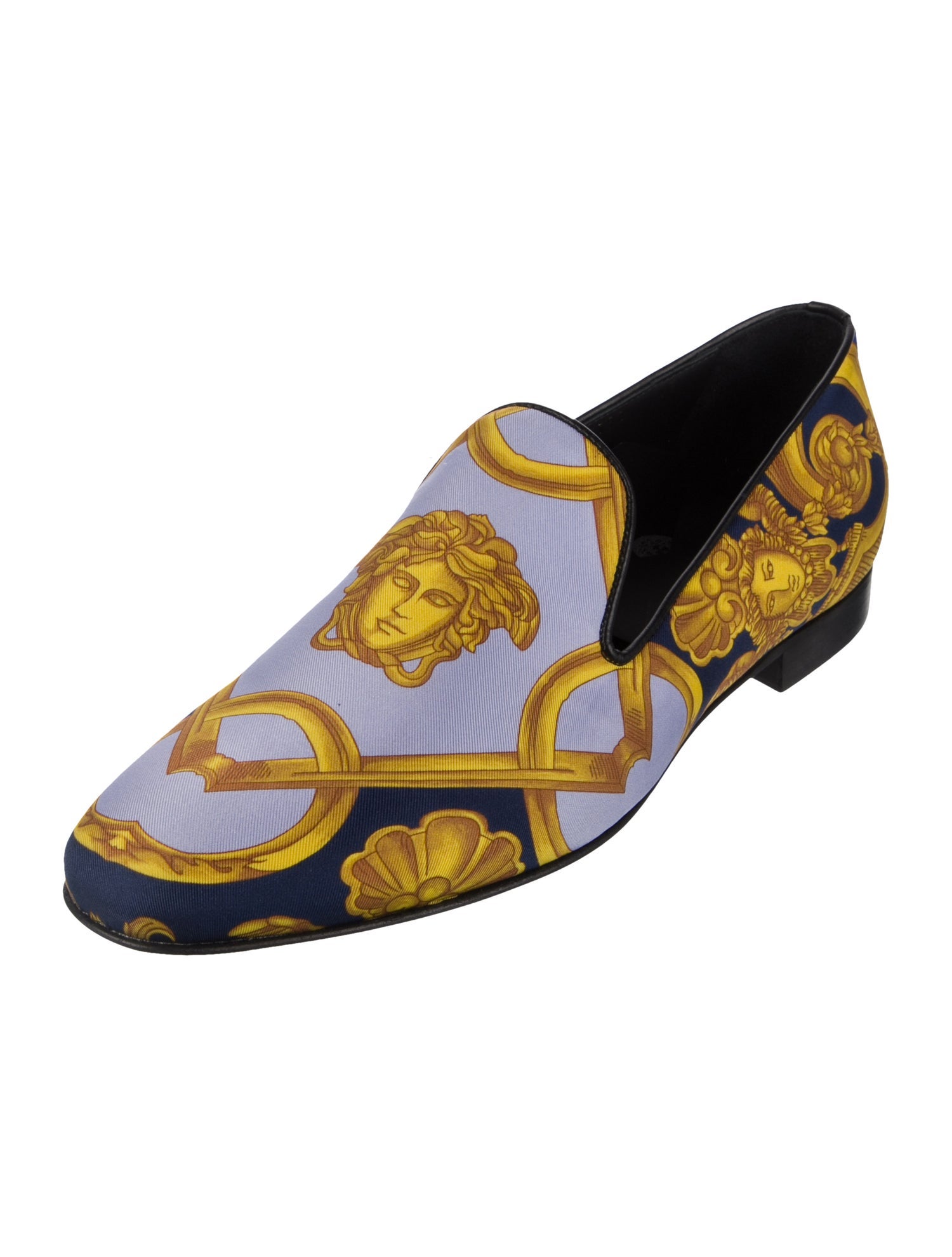 Versace Printed Loafers