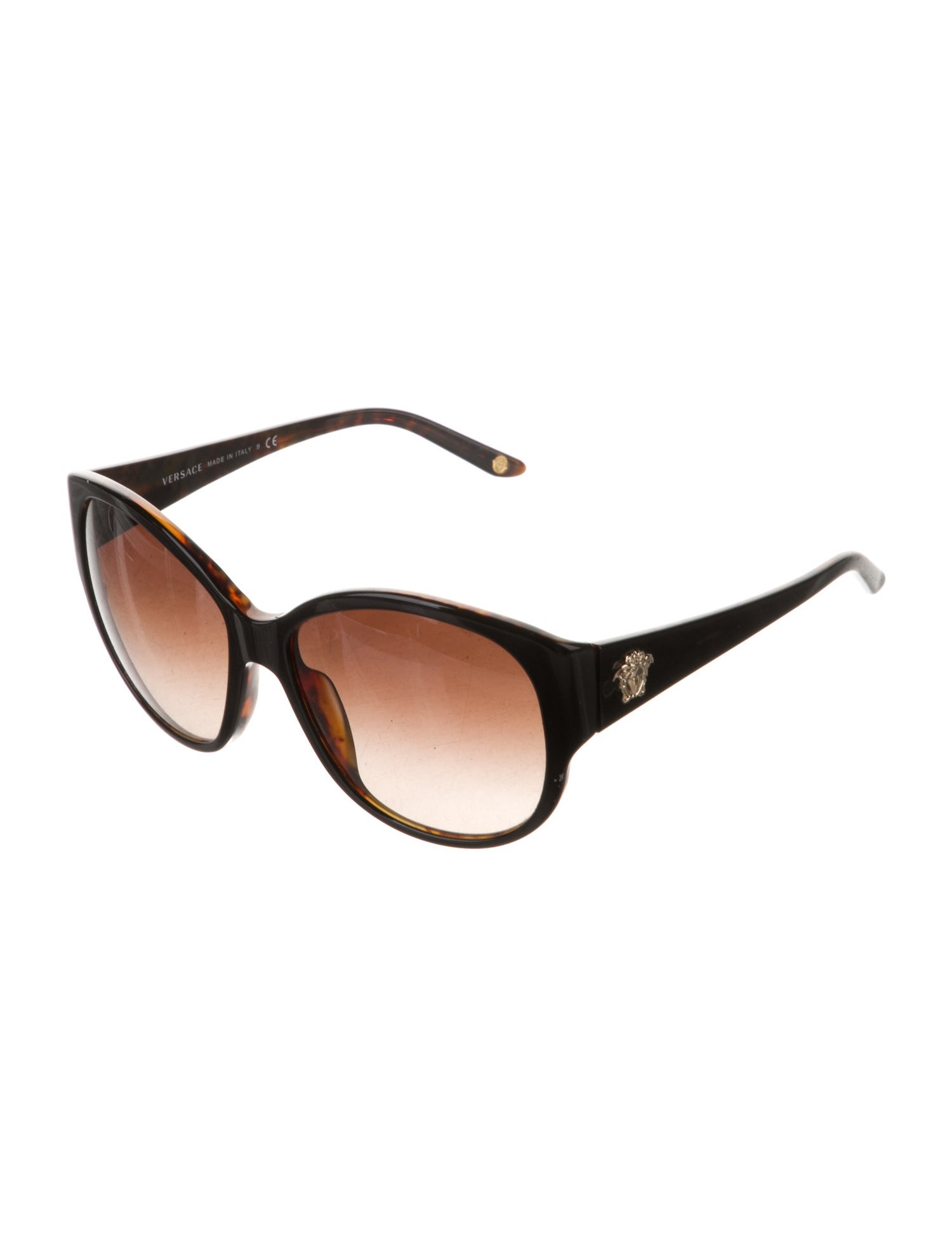 Versace Medusa Insignia Oversize Sunglasses