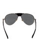 Versace Medusa Insignia Aviator Sunglasses