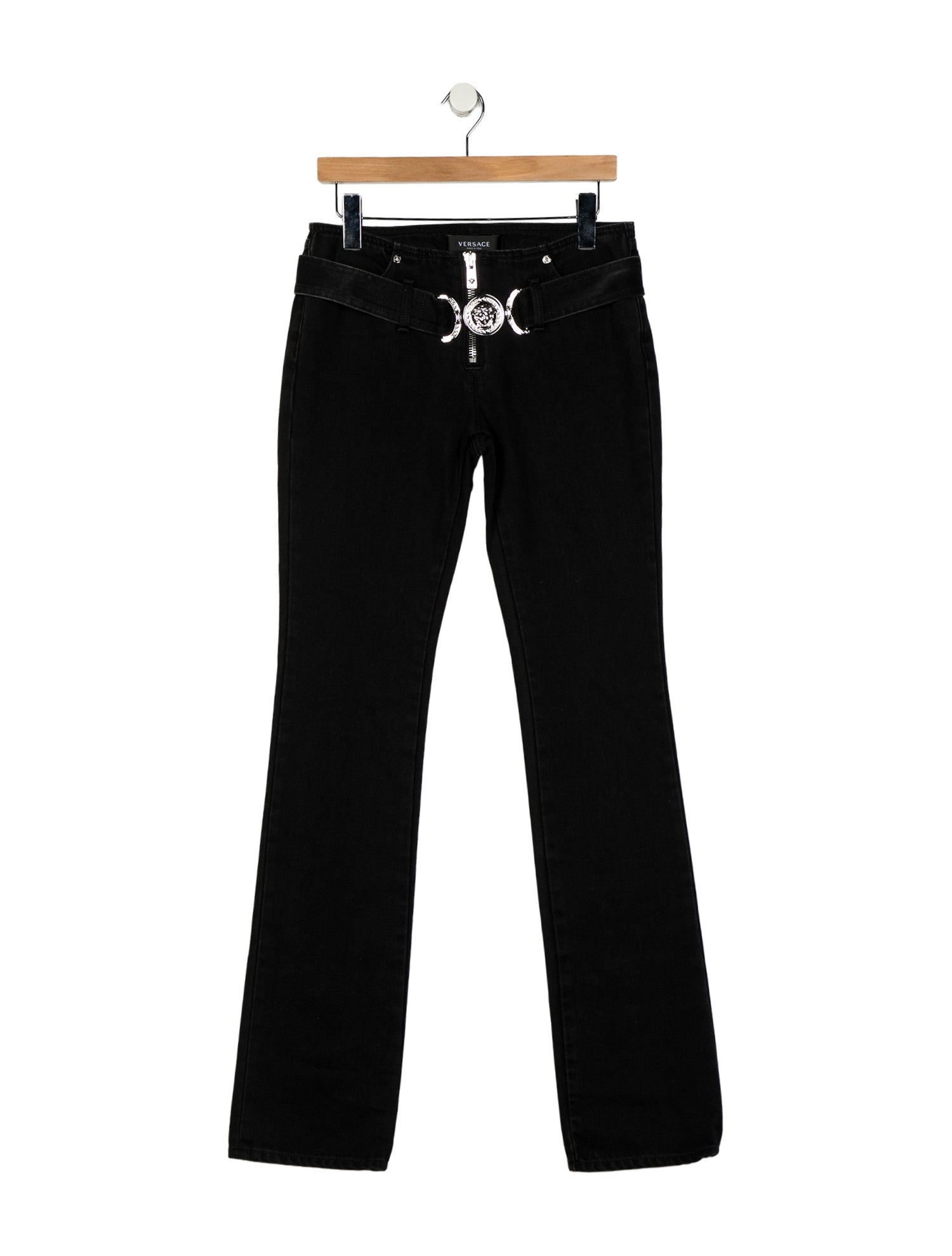 Versace Mid-Rise Straight Leg Jeans w/ Tags