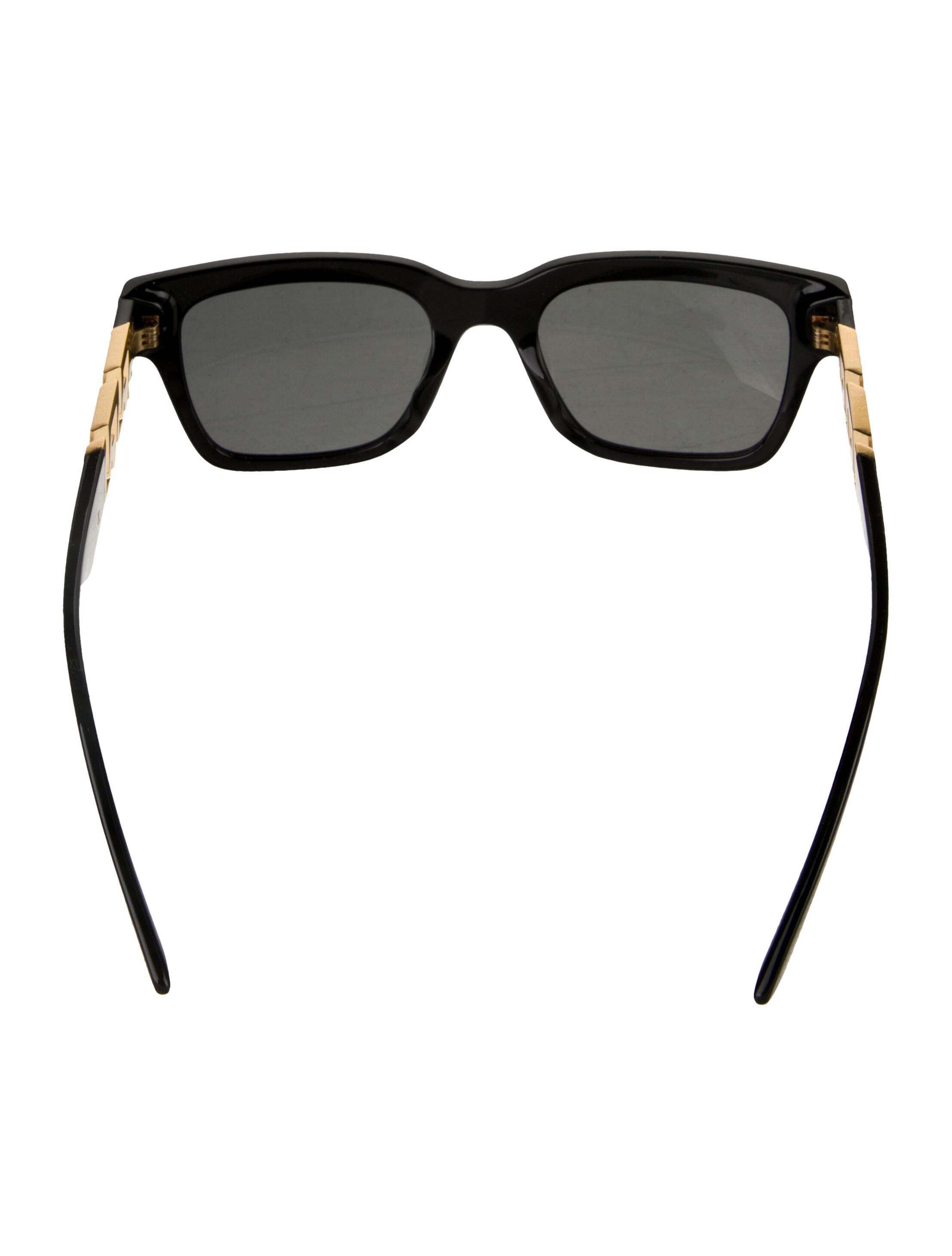 Versace Wayfarer Tinted Sunglasses